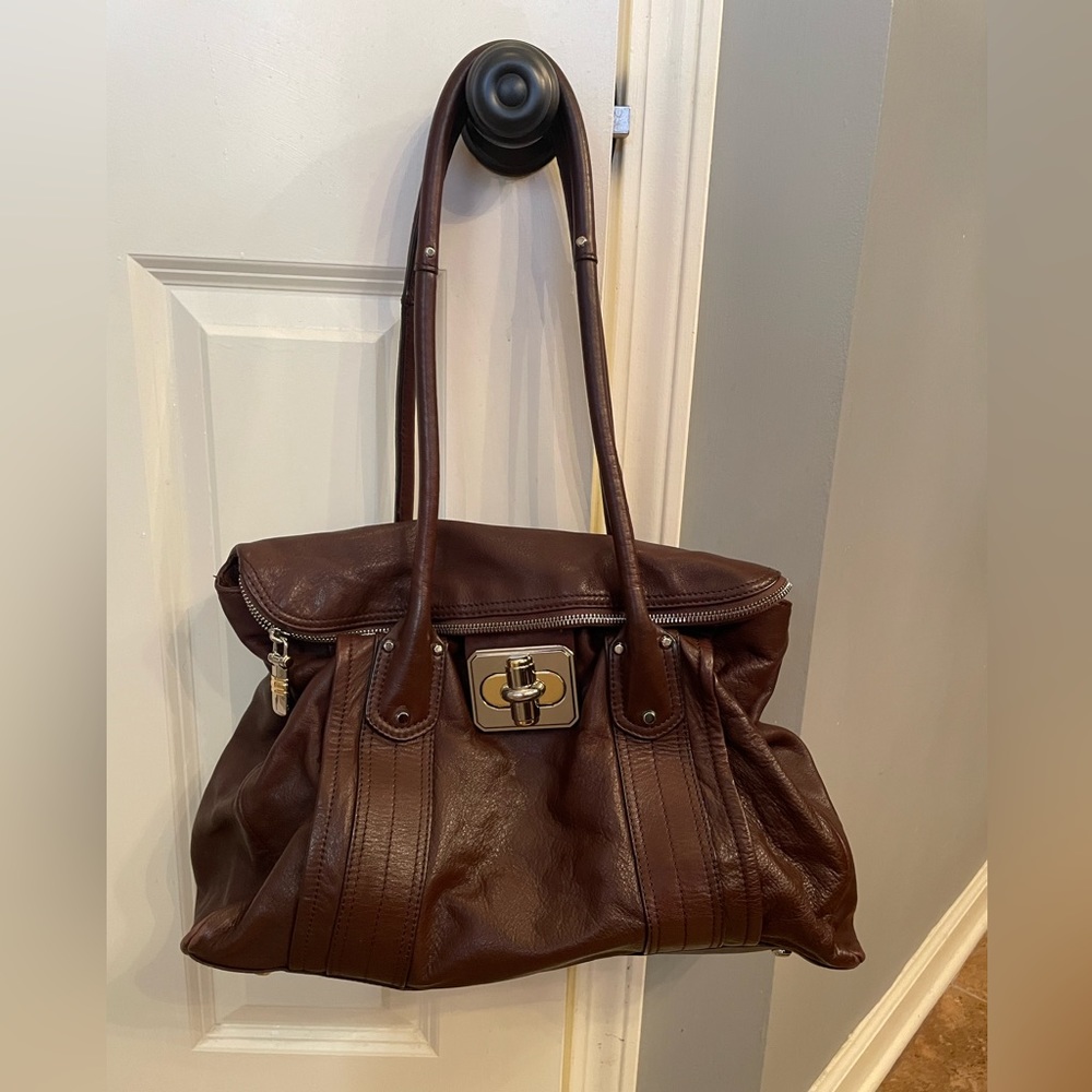 B.Makowsky leather bag